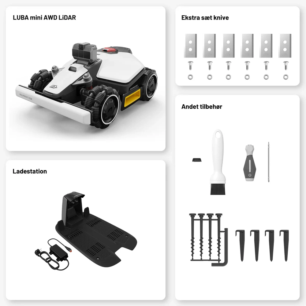 Stort billede af Mammotion LUBA mini AWD LiDAR 1500